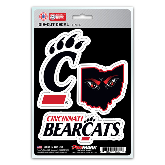 Pro Mark DST3U013 Cincinnati Decal - Pack of 3