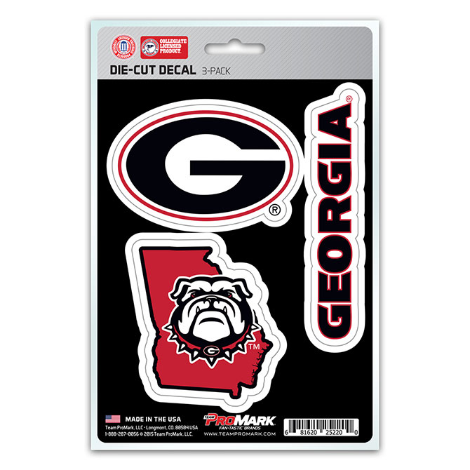 Pro Mark DST3U020 Georgia Decal - Pack of 3