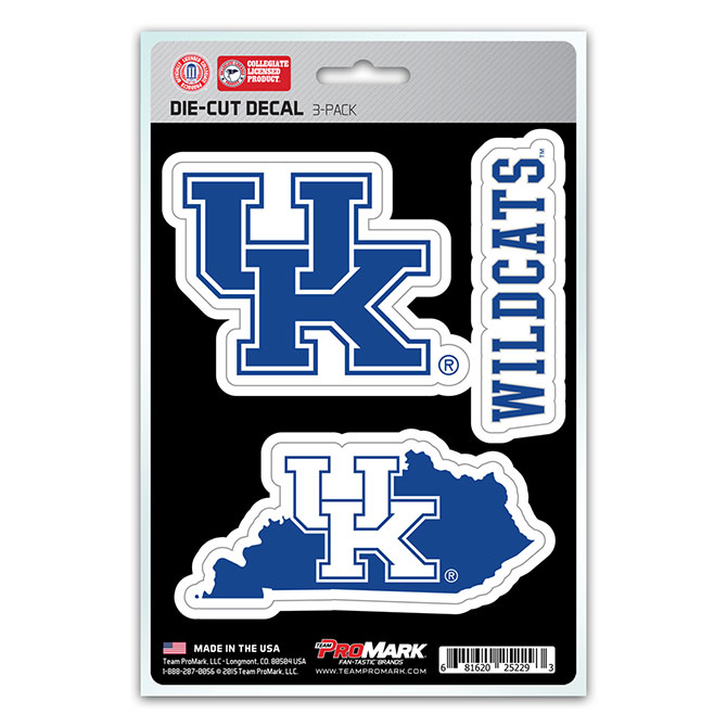 Pro Mark DST3U029 Kentucky Decal - Pack of 3