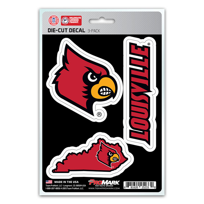 Pro Mark DST3U033 Louisville Decal - Pack of 3