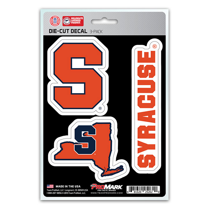 Pro Mark DST3U062 Syracuse Decal - Pack of 3