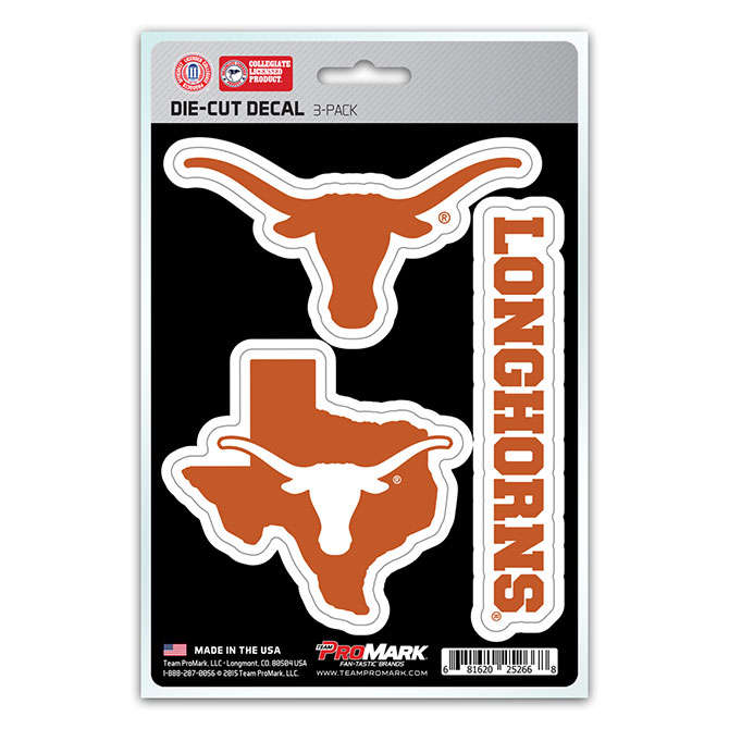 Pro Mark DST3U066 Texas Decal - Pack of 3