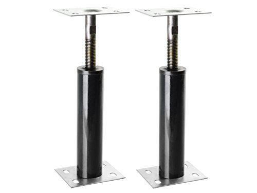 15 x 5.25 in. Adjustable Floor Jack for Temporary Support - Pack of 2