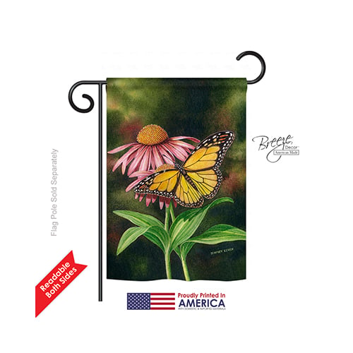 54086 Coneflower 2-Sided Impression Garden Flag - 13 x 18.5 in.