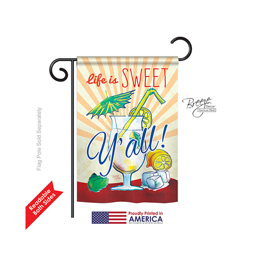 67037 Sweet Y all 2-Sided Impression Garden Flag