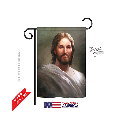 53047 Our Savior 2-Sided Impression Garden Flag - 13 x 18.5 in.