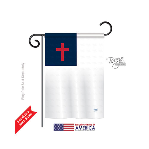 53049 Christian 2-Sided Impression Garden Flag