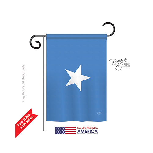 58298 Somalia 2-Sided Impression Garden Flag - 13 x 18.5 in.