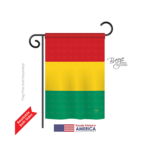 58307 Guinea 2-Sided Impression Garden Flag - 13 x 18.5 in.