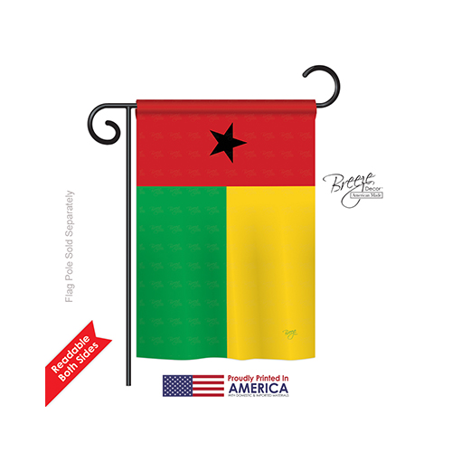 58308 Guinea Bissau 2-Sided Impression Garden Flag