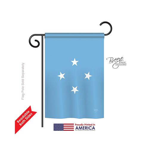 58352 Micronesia 2-Sided Impression Garden Flag