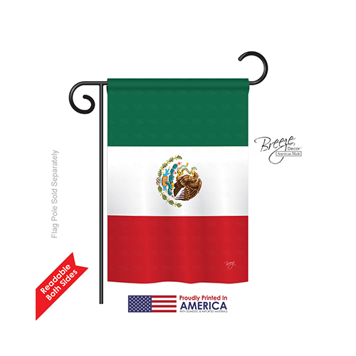 58357 Mexico Country 2-Sided Impression Garden Flag