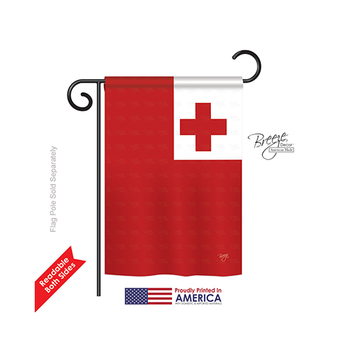 58362 Tonga 2-Sided Impression Garden Flag