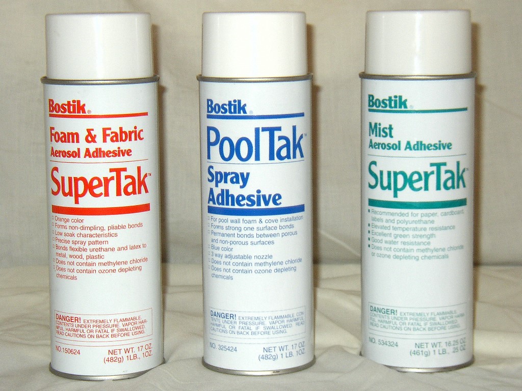 Pool Tak Wall Foam Adhesive for Wet-Concrete, Orange