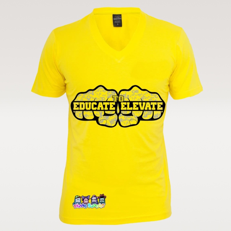 TB-1204 Educate to Elevate - T-Shirt, Extra Large