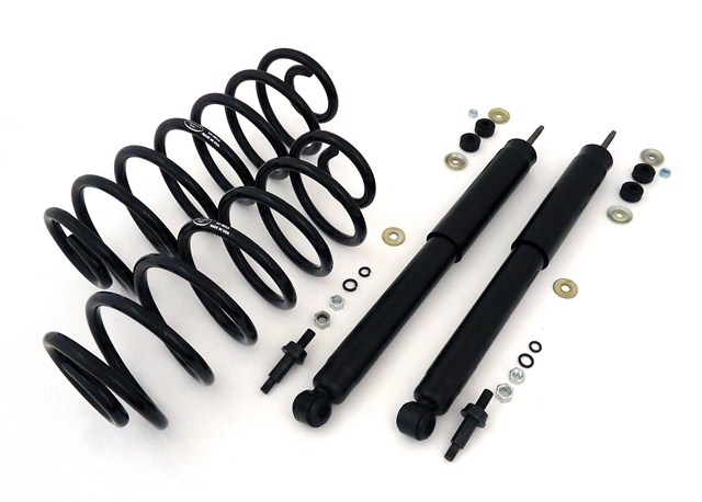 C-2614 Rear Coil Spring Kit with Rear Shocks for 1990-2002 Town Car & 1992-2002 Ford Crown Victoria, Mercury Grand Marquis