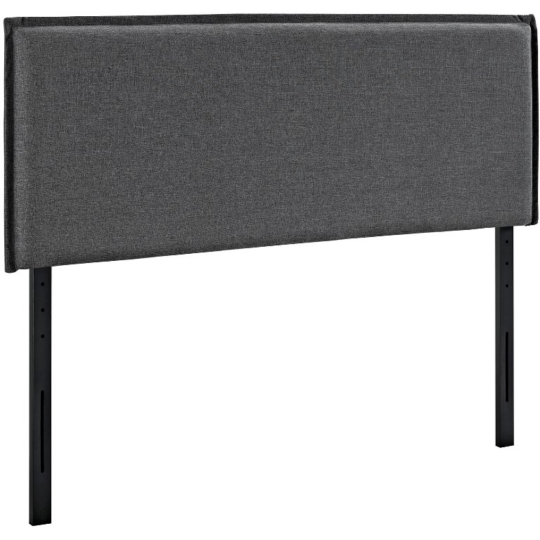 Picture of Modway MOD-5407-GRY Camille Queen Fabric Headboard, Gray