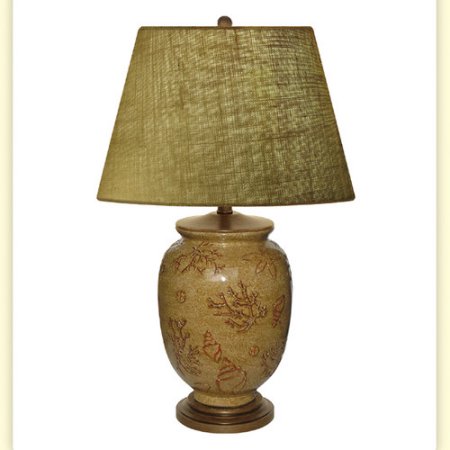 30 in. Evening Tide Hand Painted Porcelain Table Lamp -  SplashofFlash, SP1817773