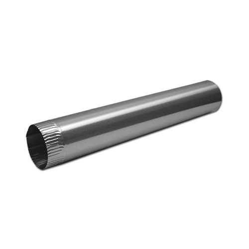 Lambro 424 7 in. Aluminum Snap-Lock Pipe, 24 in. - Pack of 25