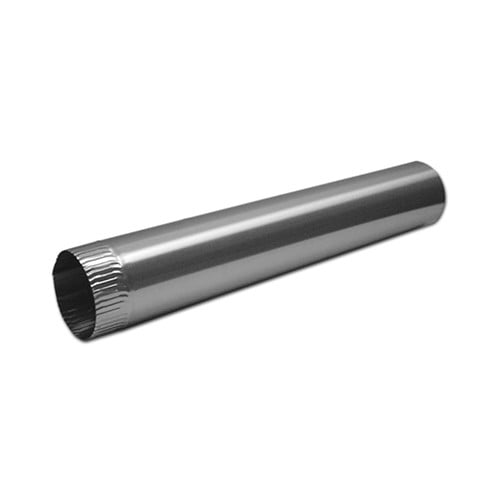 Lambro 425 8 in. Aluminum Snap-Lock Pipe, 24 in. - Pack of 10 -  Lambro Industries Inc