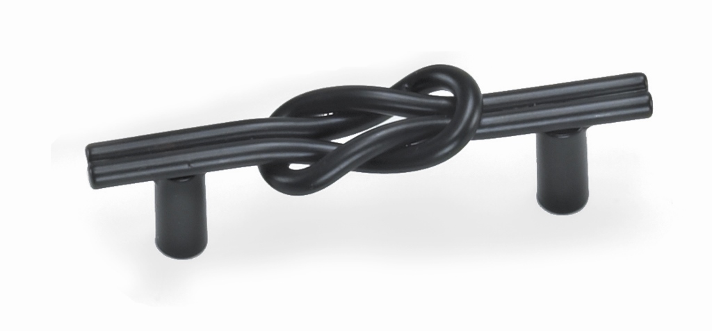 57520 3 in. Nantucket Pull - Matte Black