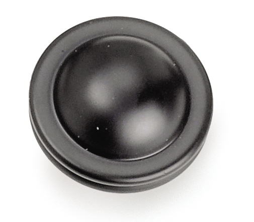 1.25 in. Contemporary Knob - Matte Black