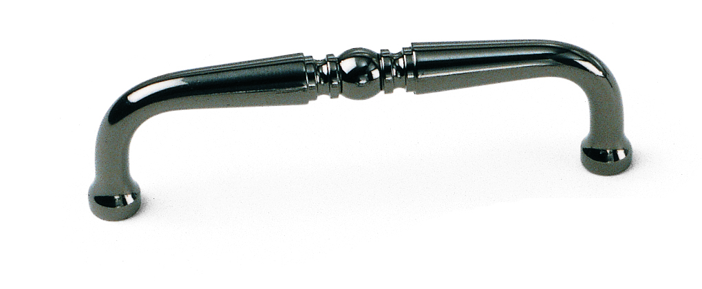 3.5 in. Pull - Solid Brass & Black Chrome