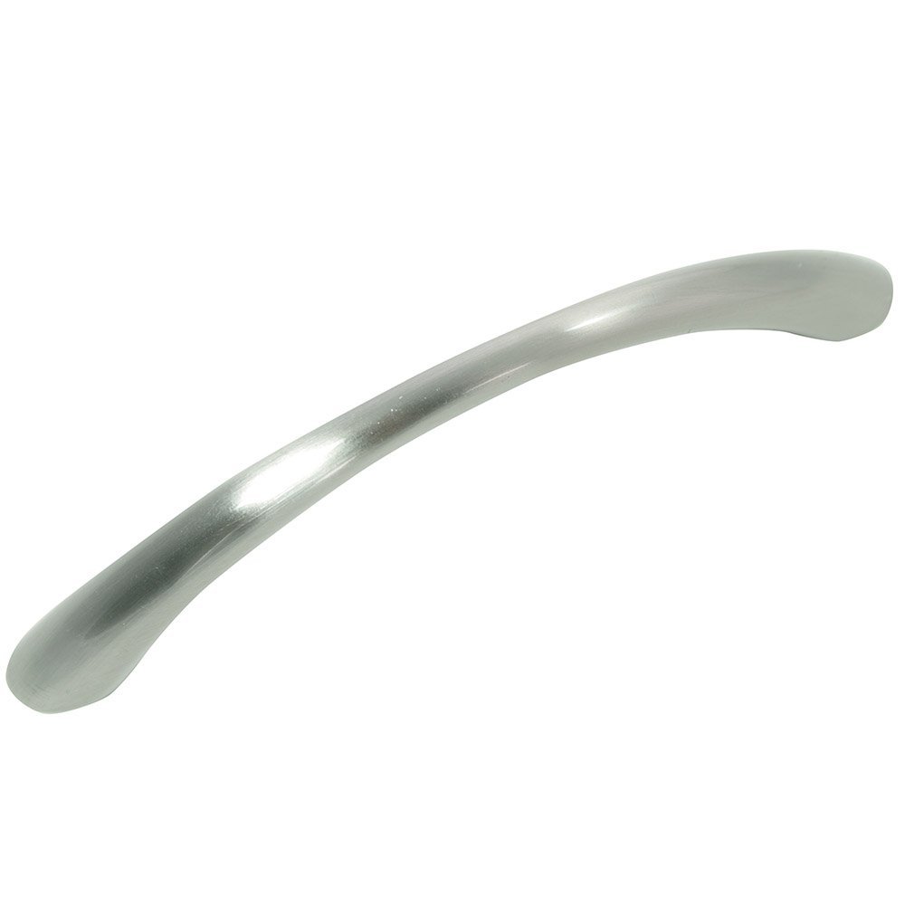 75128 96 mm Tapered Arch Pull - Brushed Satin Nickel - 6 Piece Value Pack