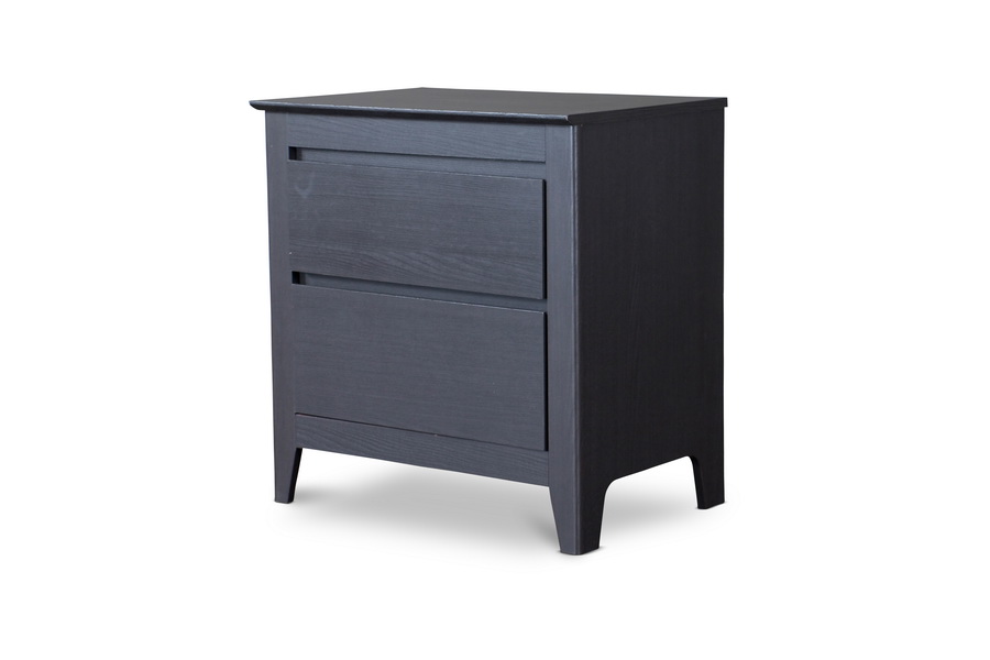 CA-2DW-NS Espresso Modern Nightstand - 15 x 22.83 x 24 in -  Baxton Studio, 847321024540