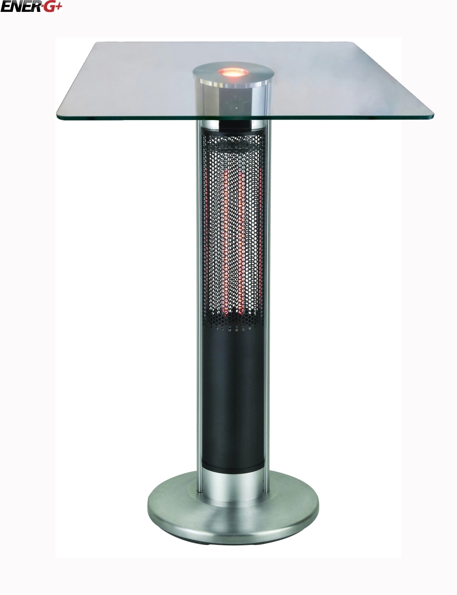 Infrared Electric Outdoor Heater - Bistro Table with LED