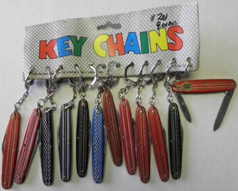 Pocket Knife Keychain - 2 Dozen