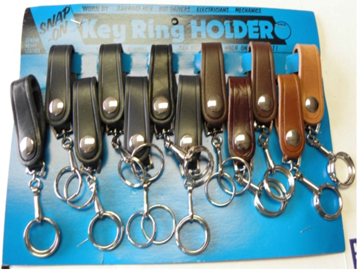 51 Snap on Key Ring Holder, Assorted Color