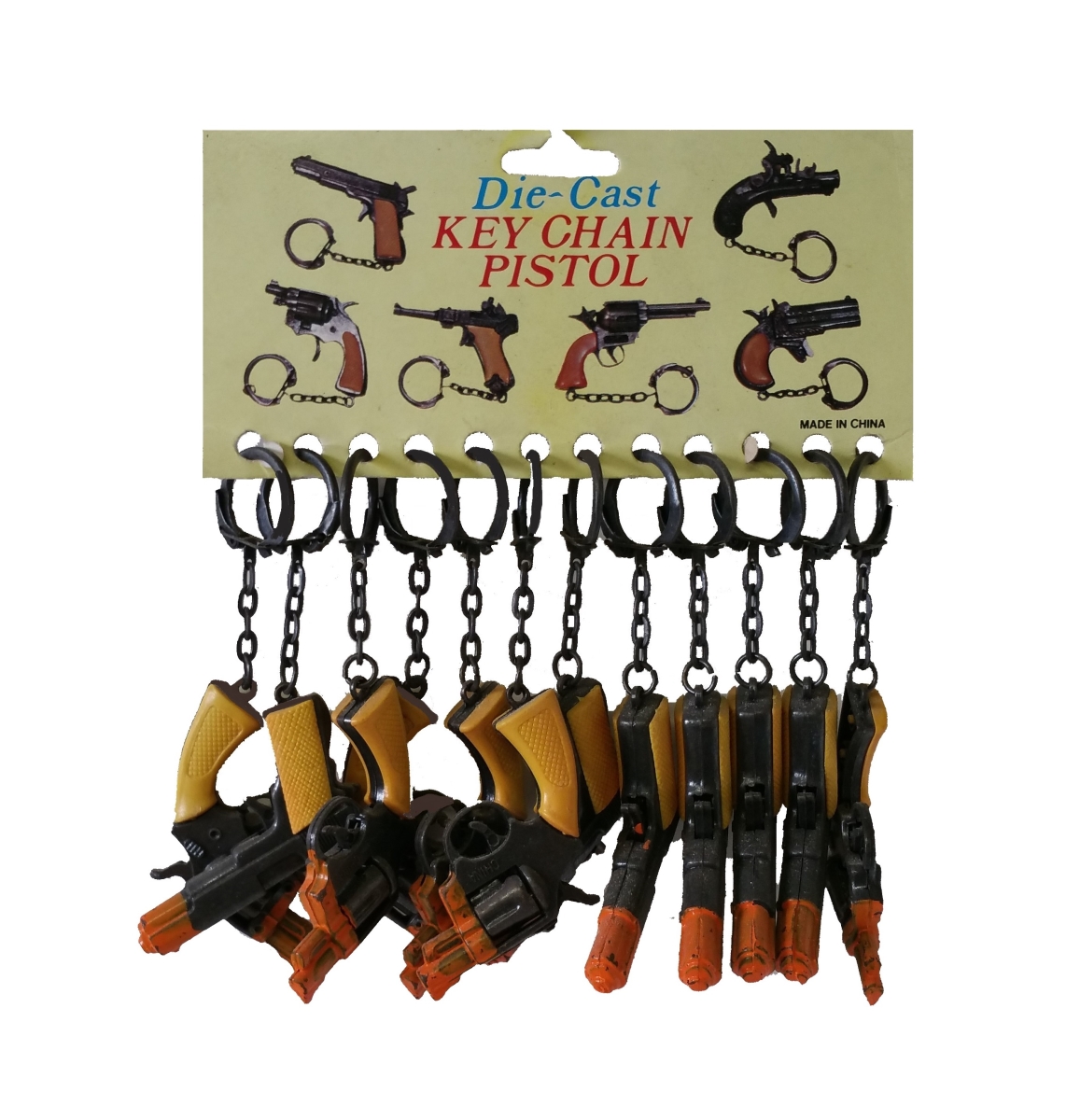 601 Mini P-l Keychain, Assorted Color - 2 Dozen