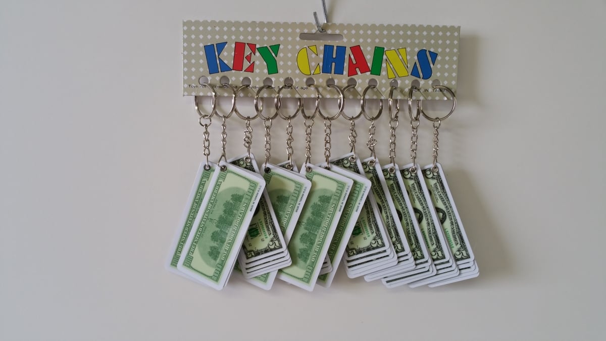 878 Money Keychain - 2 Dozen