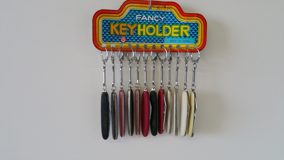 Mini Pocket Knife Keychain - 2 Dozen