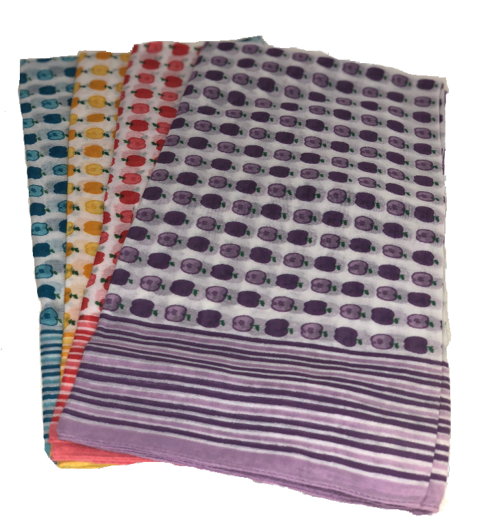 Picture of Tapestry Trading MH-121 Assorted Plaid Handkerchief, Assorted Color - Pack of 12
