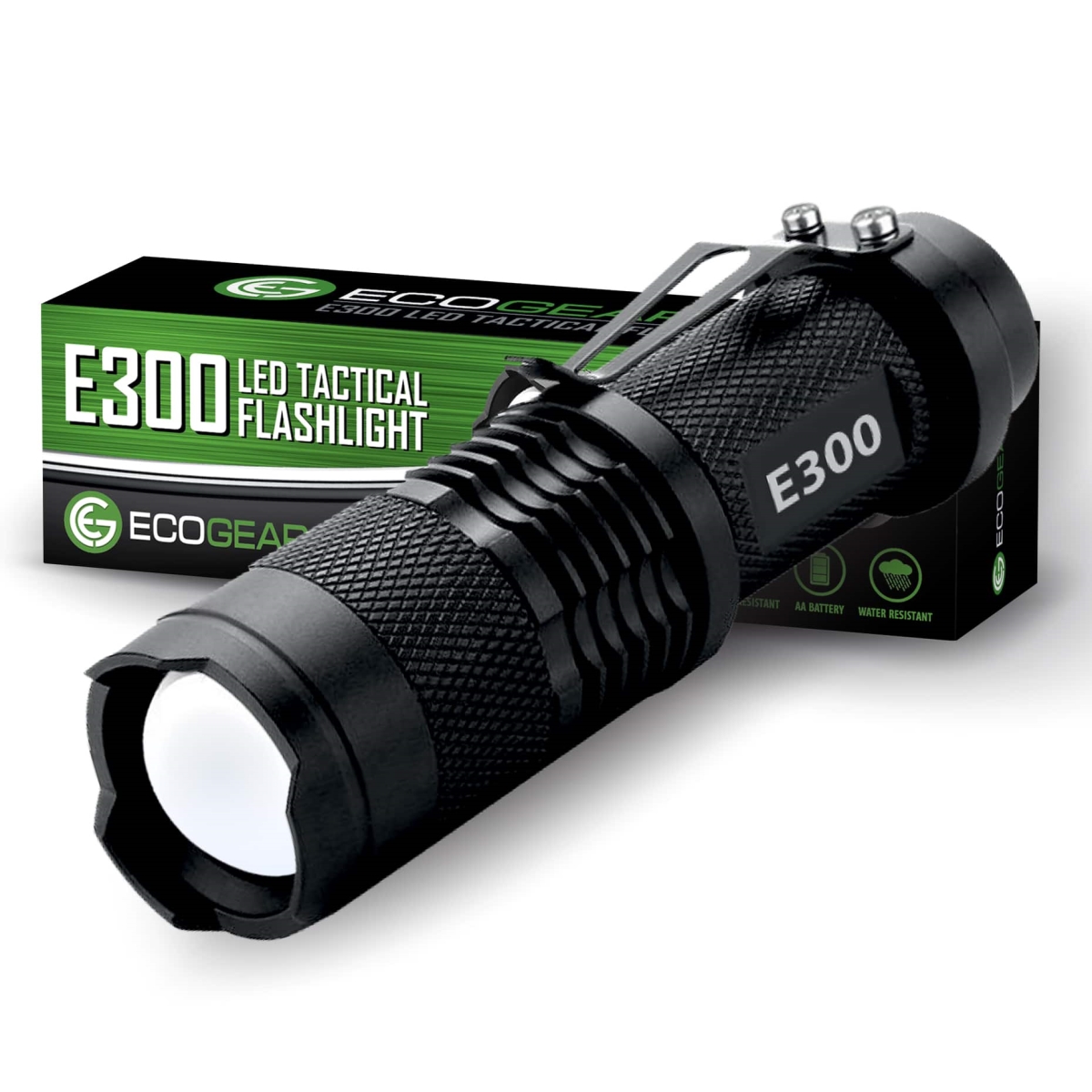 Picture of EcoGear FX FLA-E300-SGL E300 EDC Tactical Flashlight