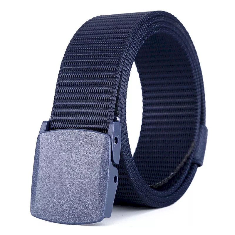 TAC-XG-TB2-NVY Adjustable Nylon Belt with Plastic Buckle, Navy