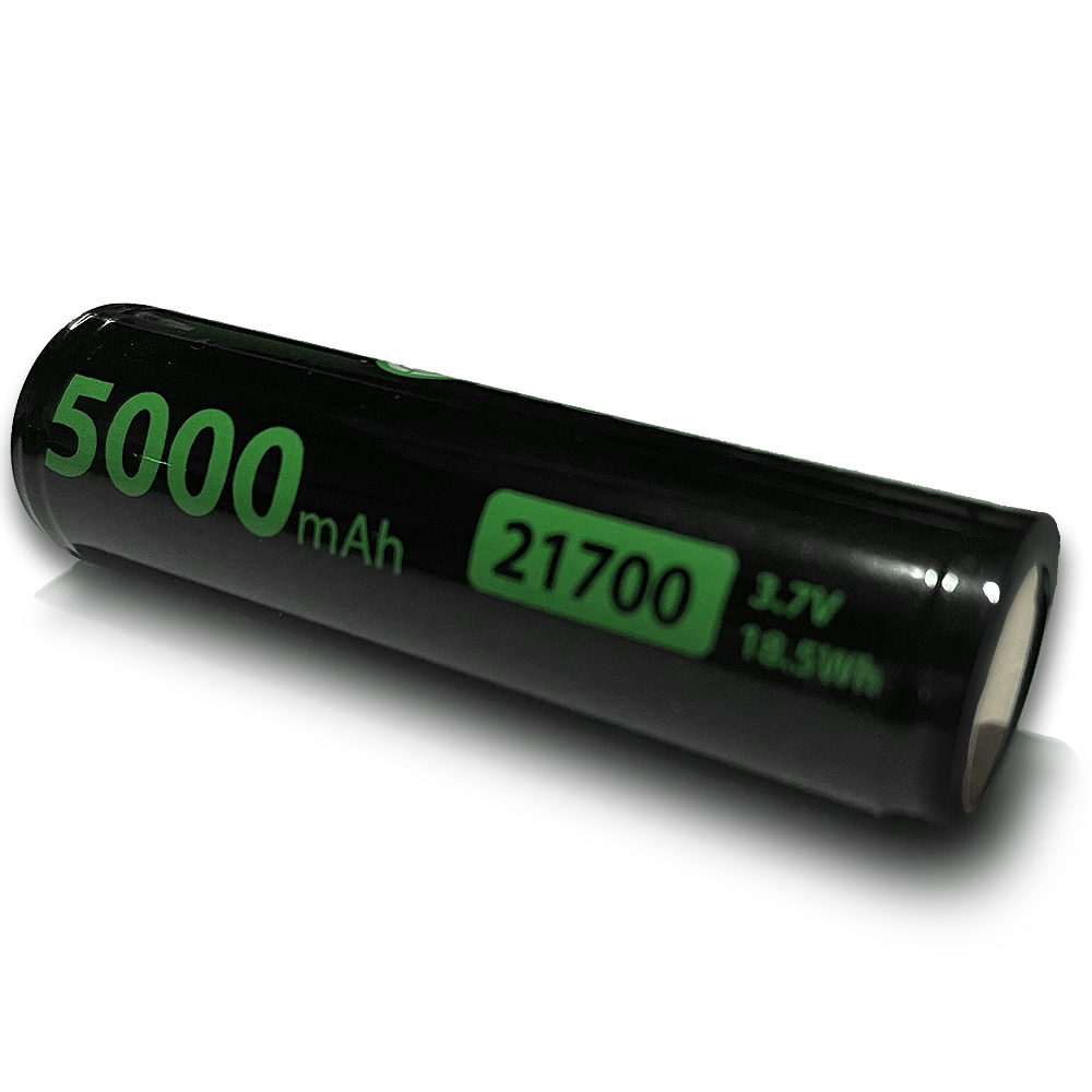 Picture of EcoGear FX BAT-21700-1PC 21700 Battery Lithium-ion Flat Top Cell Flashlight Battery