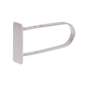 Picture of Econoco BQEC4SN End Cap for 0.5 x 1 in. Tubing&#44; Satin Nickel