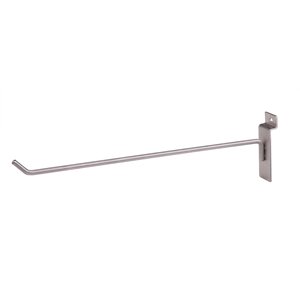 Picture of Econoco BQSWH12SN 12 in. Hook for Slatwall, Satin Nickel