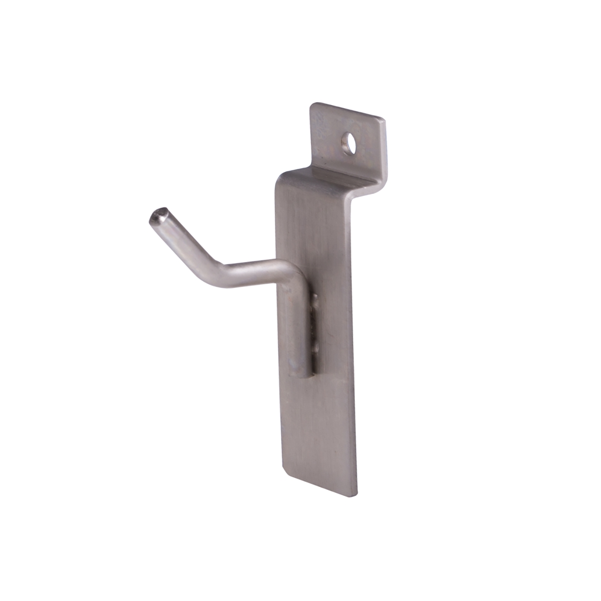 Picture of Econoco BQSWH1SN 1 in. Hook for Slatwall, Satin Nickel