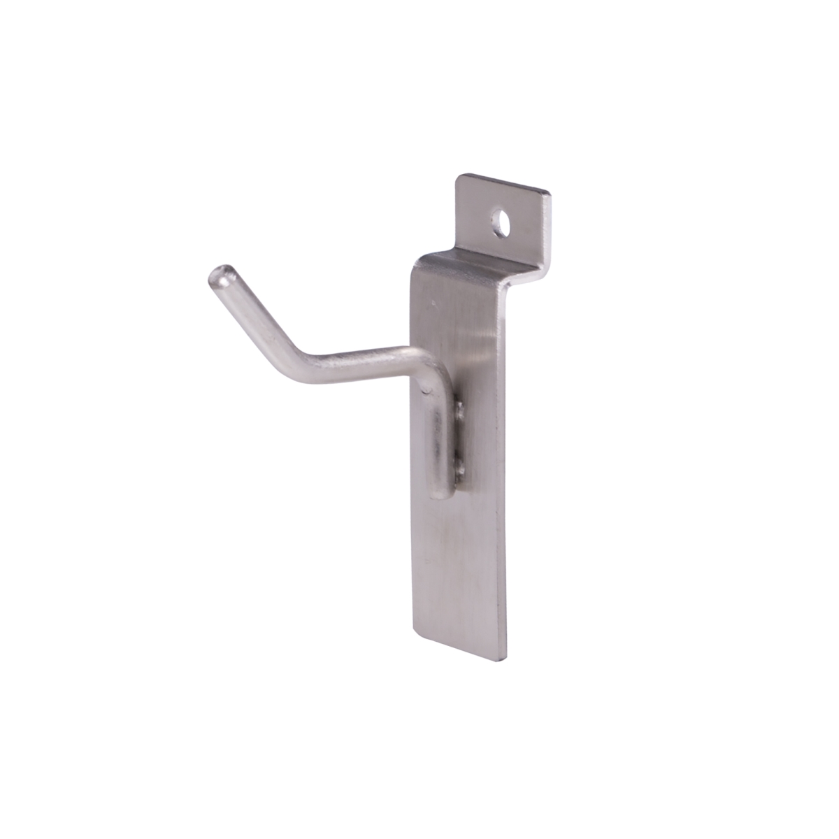 Picture of Econoco BQSWH2SN 2 in. Hook for Slatwall, Satin Nickel