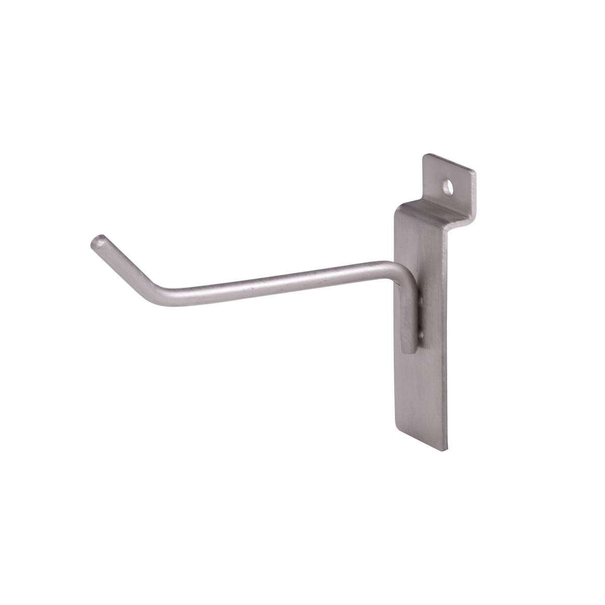 Picture of Econoco BQSWH4SN 4 in. Hook for Slatwall, Satin Nickel