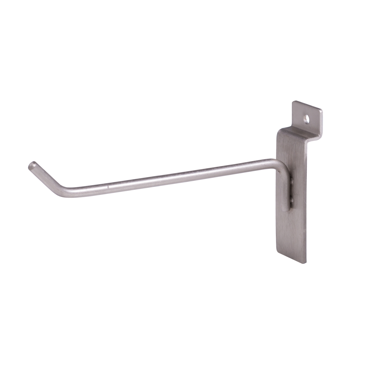 Picture of Econoco BQSWH6SN 6 in. Hook for Slatwall, Satin Nickel