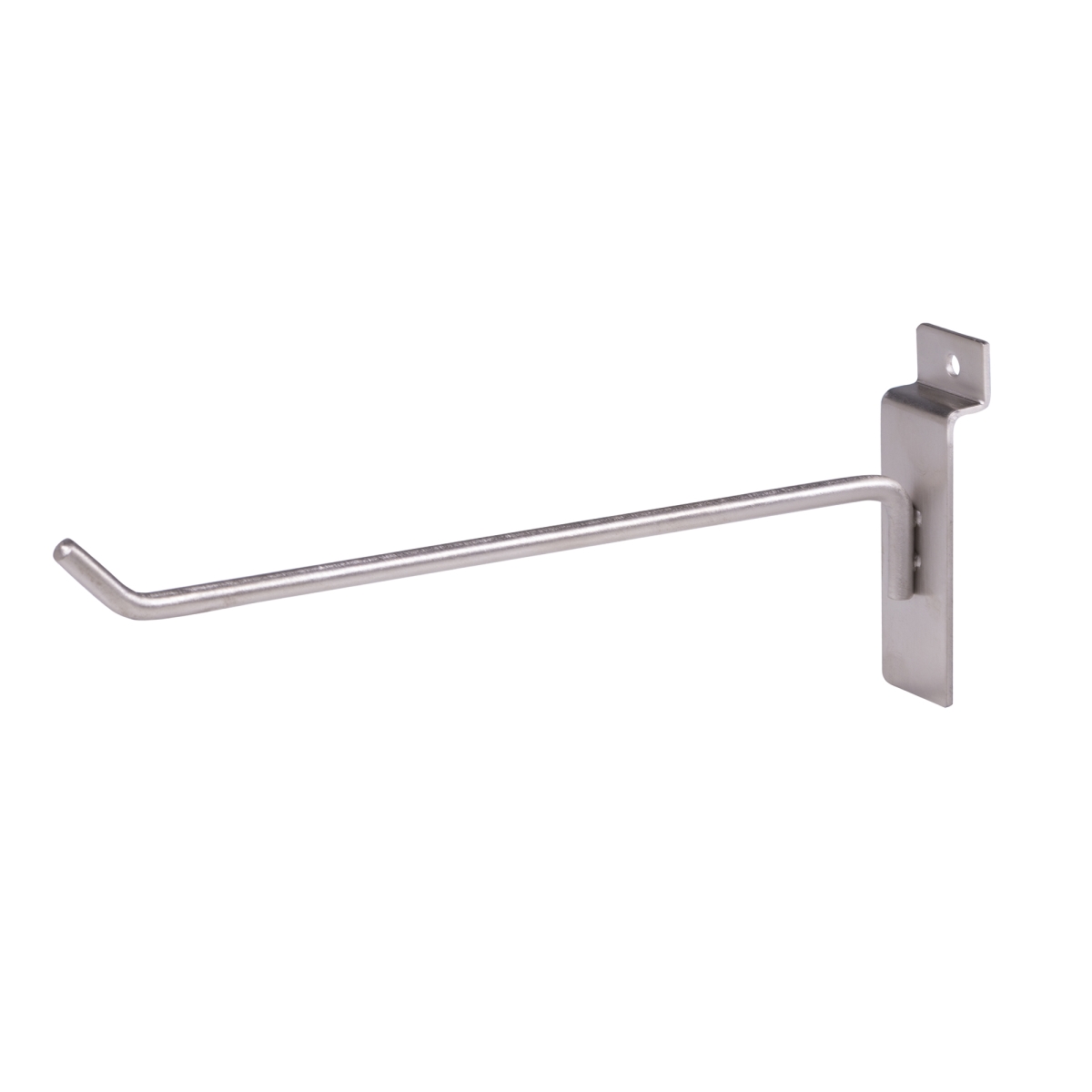 Picture of Econoco BQSWH8SN 8 in. Hook for Slatwall, Satin Nickel