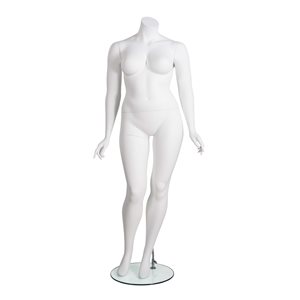 Picture of Econoco AMBERPLHL Amber Plus Size Mannequin - Headless