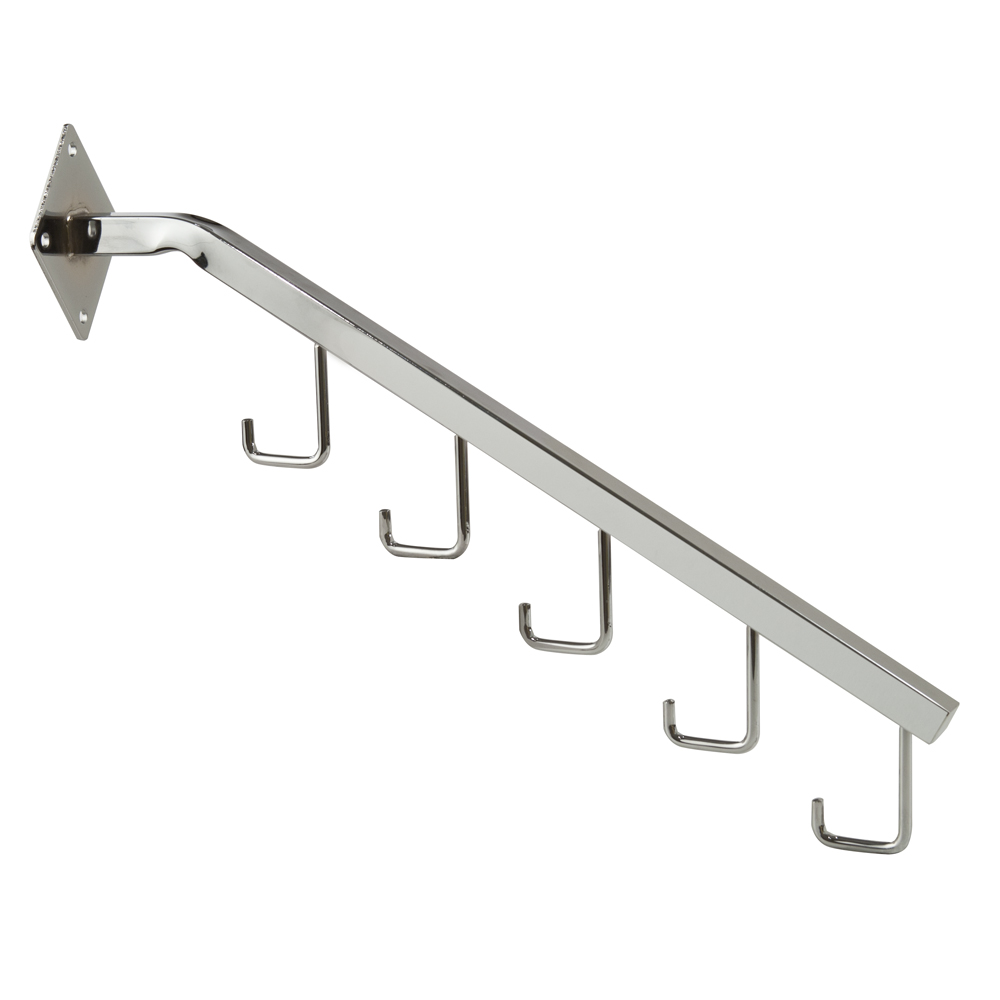 Picture of Econoco TB-5H 5 Hook Waterfall for 18 in. Square Tubing - Chrome