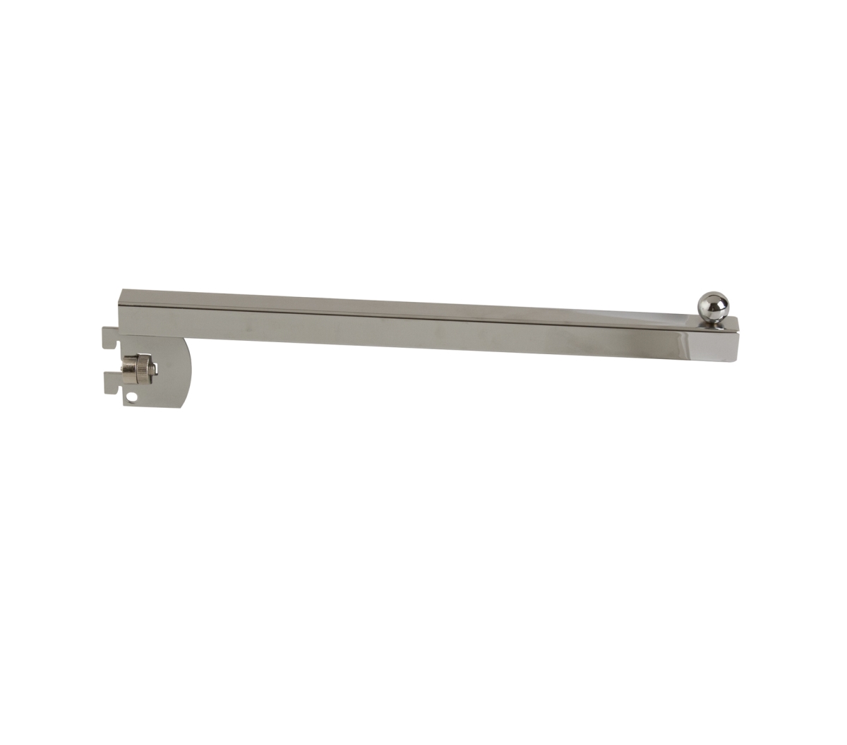Picture of Econoco TS-12 12 in. Straight Out Square Tubing Straight Arm - Chrome