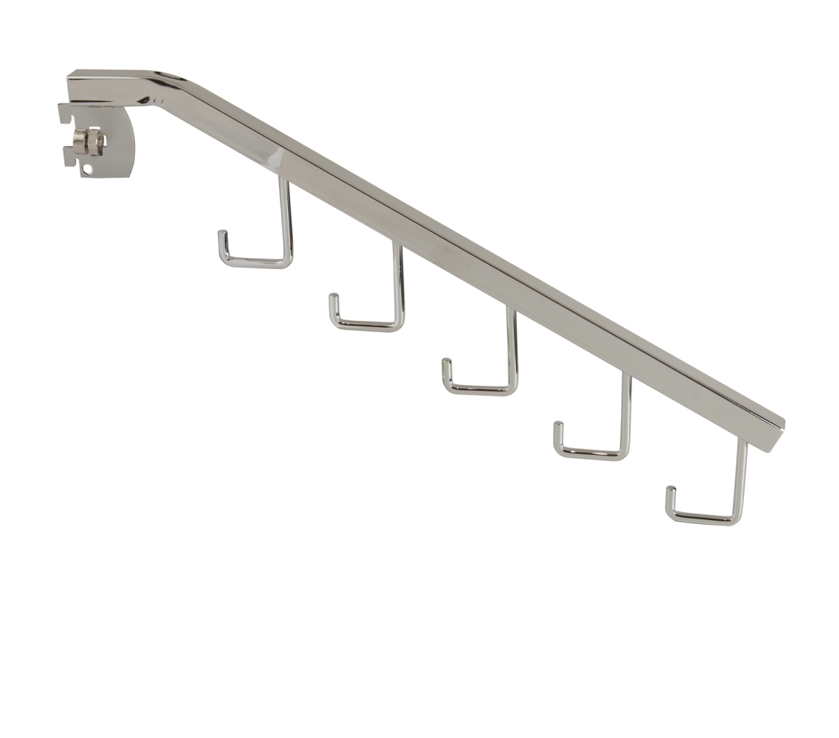 Picture of Econoco TS-5H 5 Hook Square Tubing Waterfall - Chrome
